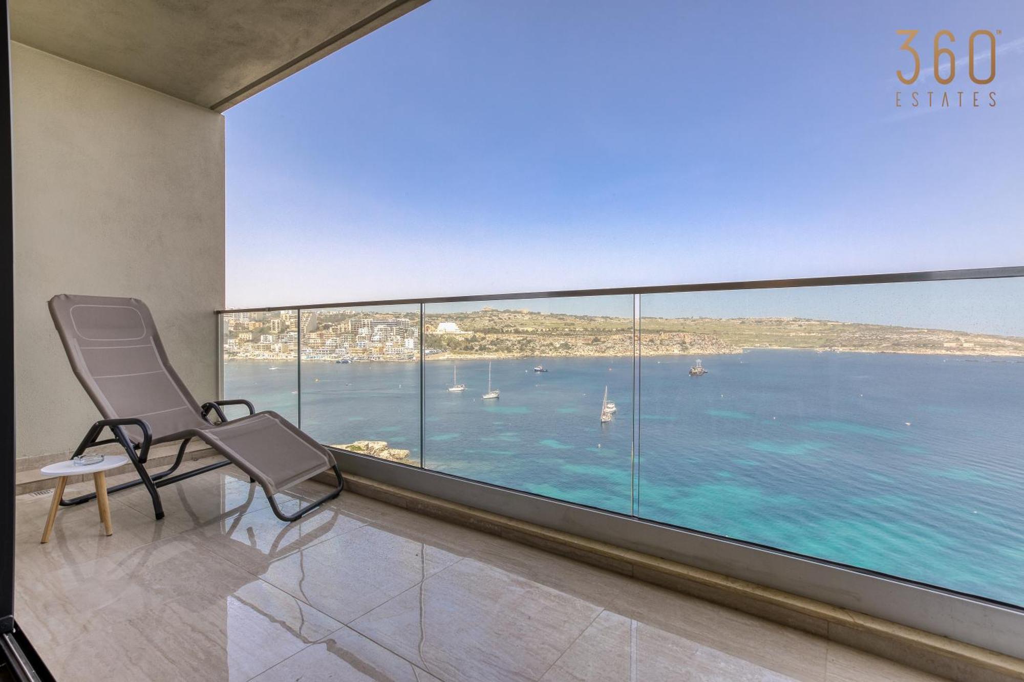 Designer 2Br Home With Stunning Views In St Pauls By 360 Estates St. Paul's Bay Luaran gambar