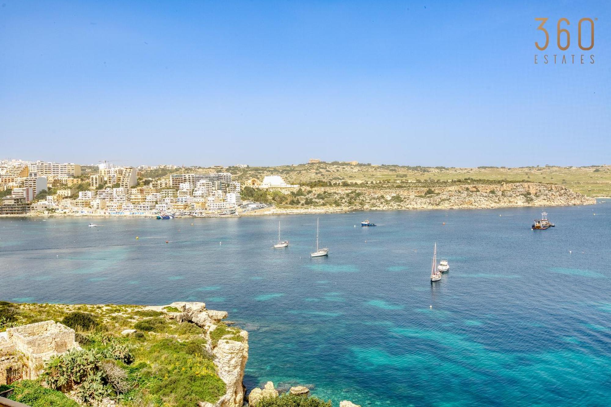 Designer 2Br Home With Stunning Views In St Pauls By 360 Estates St. Paul's Bay Luaran gambar